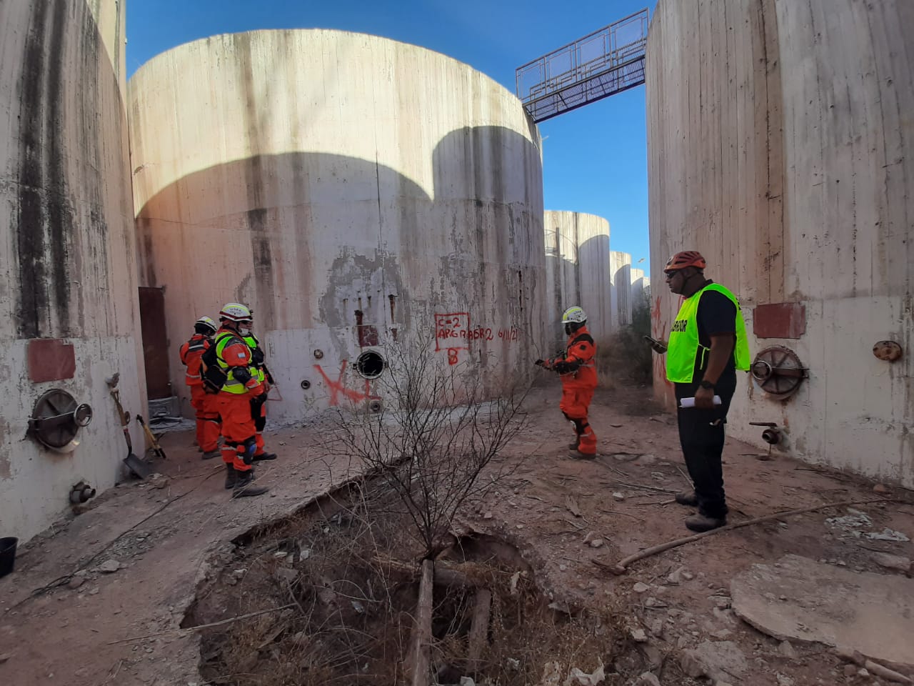 Nuestra Brigada USAR ARG10 en Movilizaci�n Nacional de Brigadas USAR