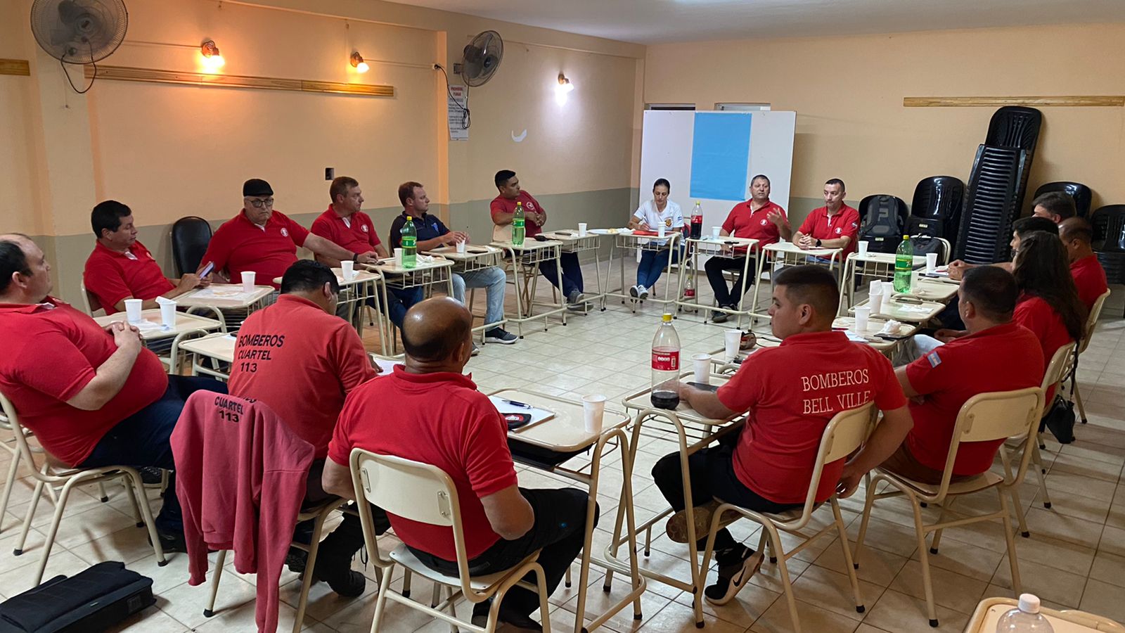 Reuni�n de Trabajo del Departamento Incendios Forestales