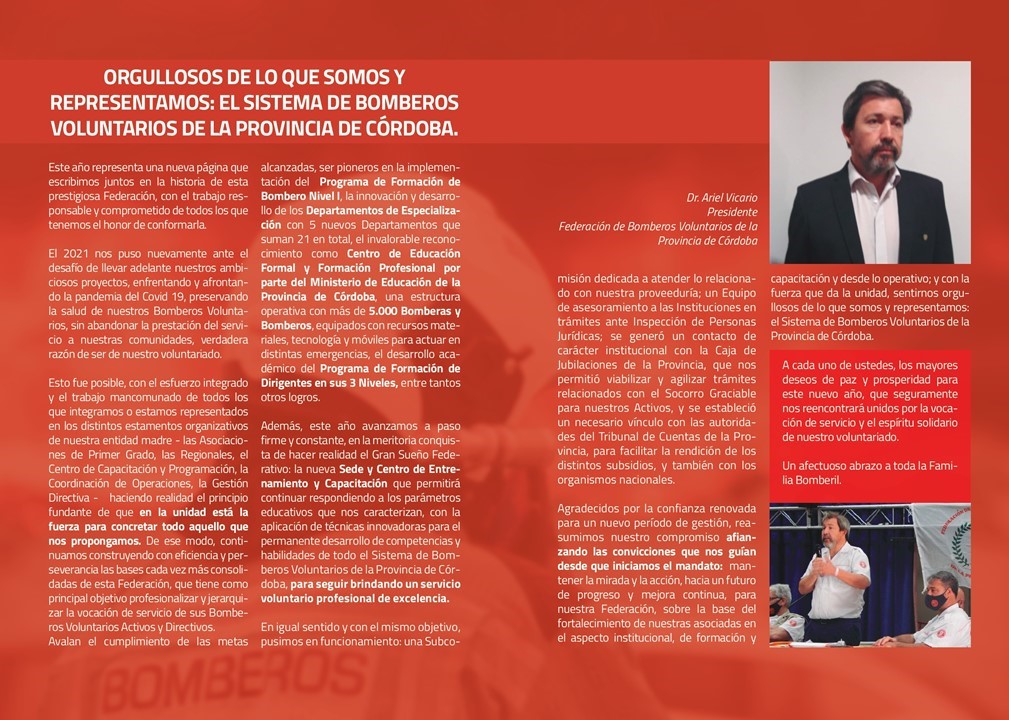 FBVPC: Orgullosos de lo que somos y representamos