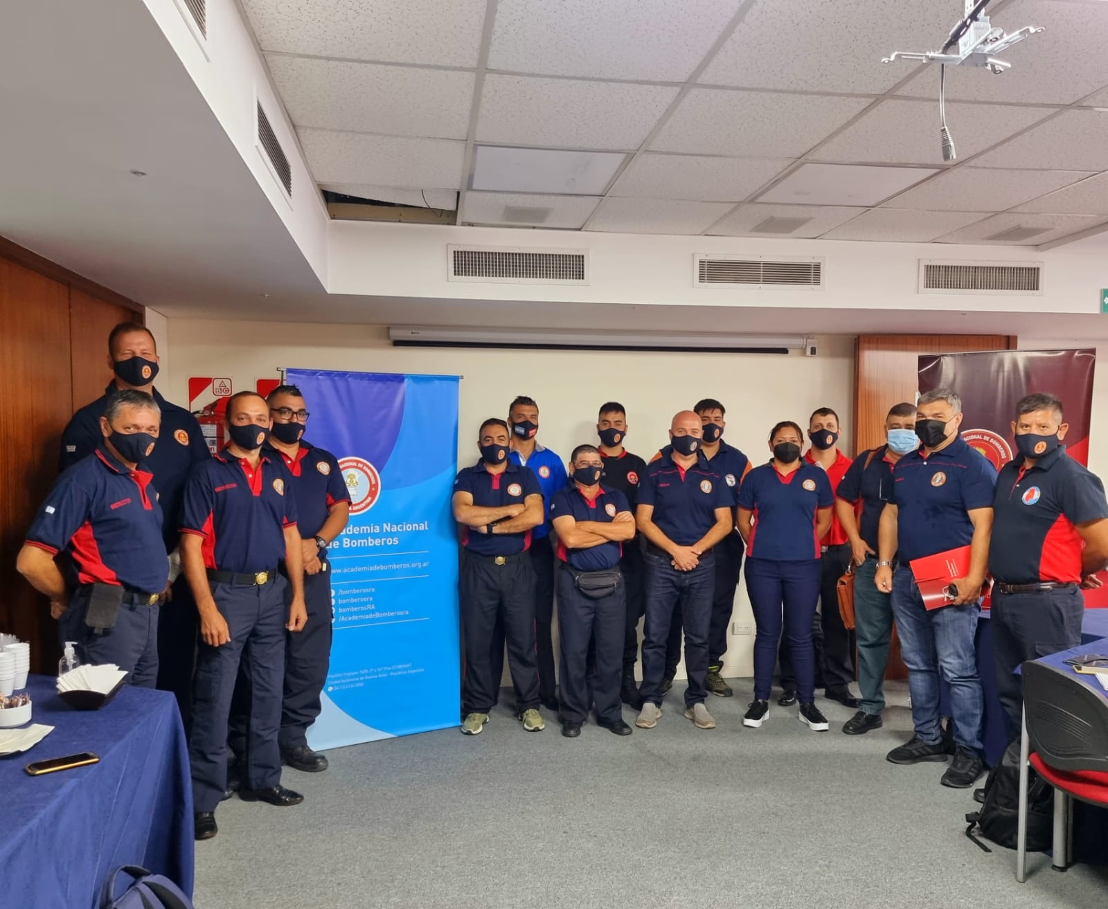 Participamos en Reuni�n de la Academia Nacional de Bomberos