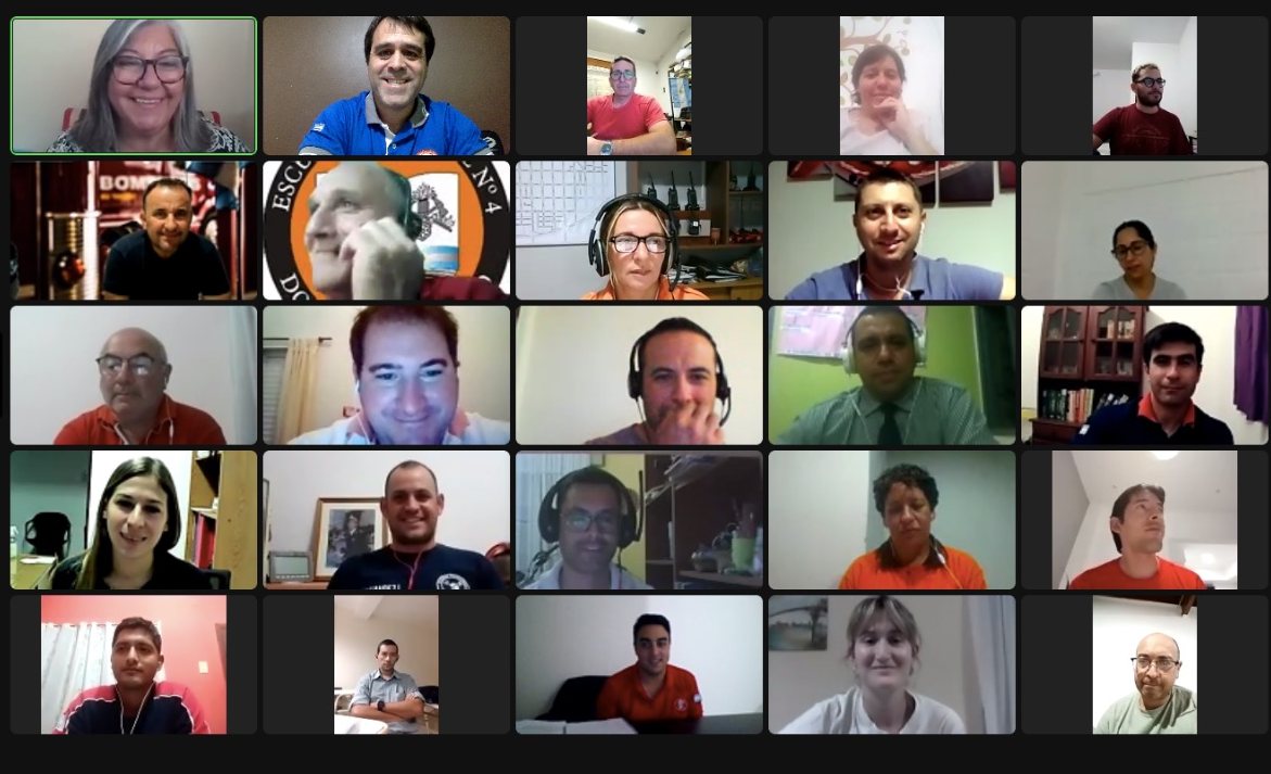 Capacitaci�n de Formadores Bombero Nivel I: Encuentro Virtual