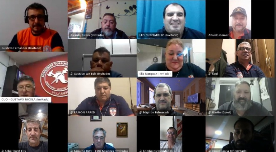 El Director de CUO en Reuni�n con Protecci�n Civil Nacional