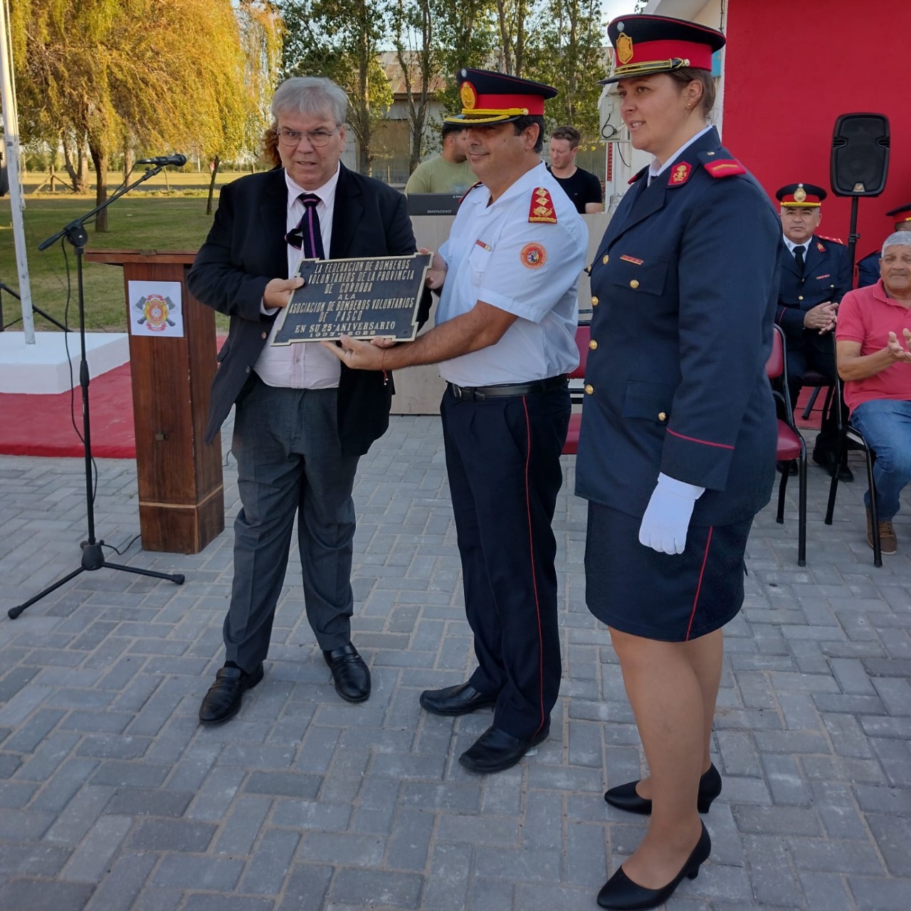 Bomberos Voluntarios de Pasco celebraron su 25� Aniversario