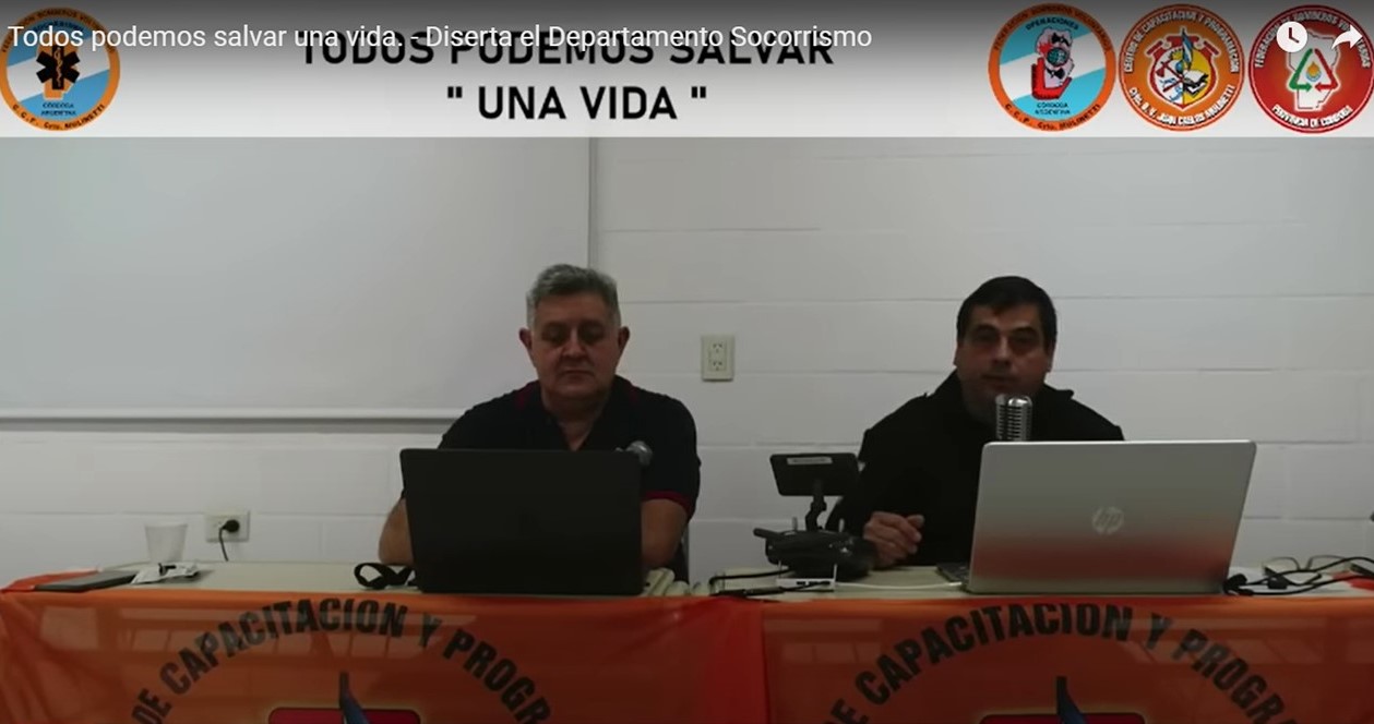 Capacitaci�n Departamento Socorrismo: Todos podemos salvar una vida