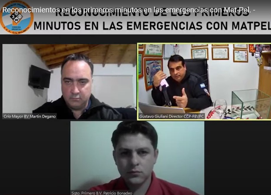Mes del Bombero Voluntario: Capacitaci�n del Departamento MATPEL