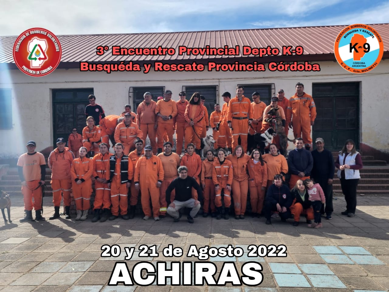 Encuentro de Capacitaci�n: Departamento B�squeda y Rescate K9