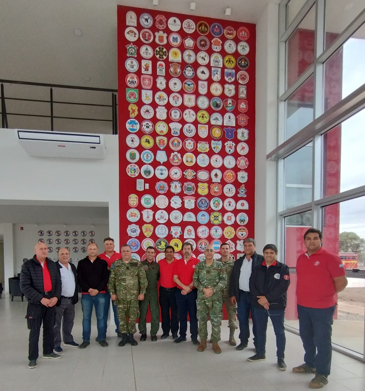 Recepci�n a Personal de Fuerza A�rea y Escuela de Aviaci�n Militar