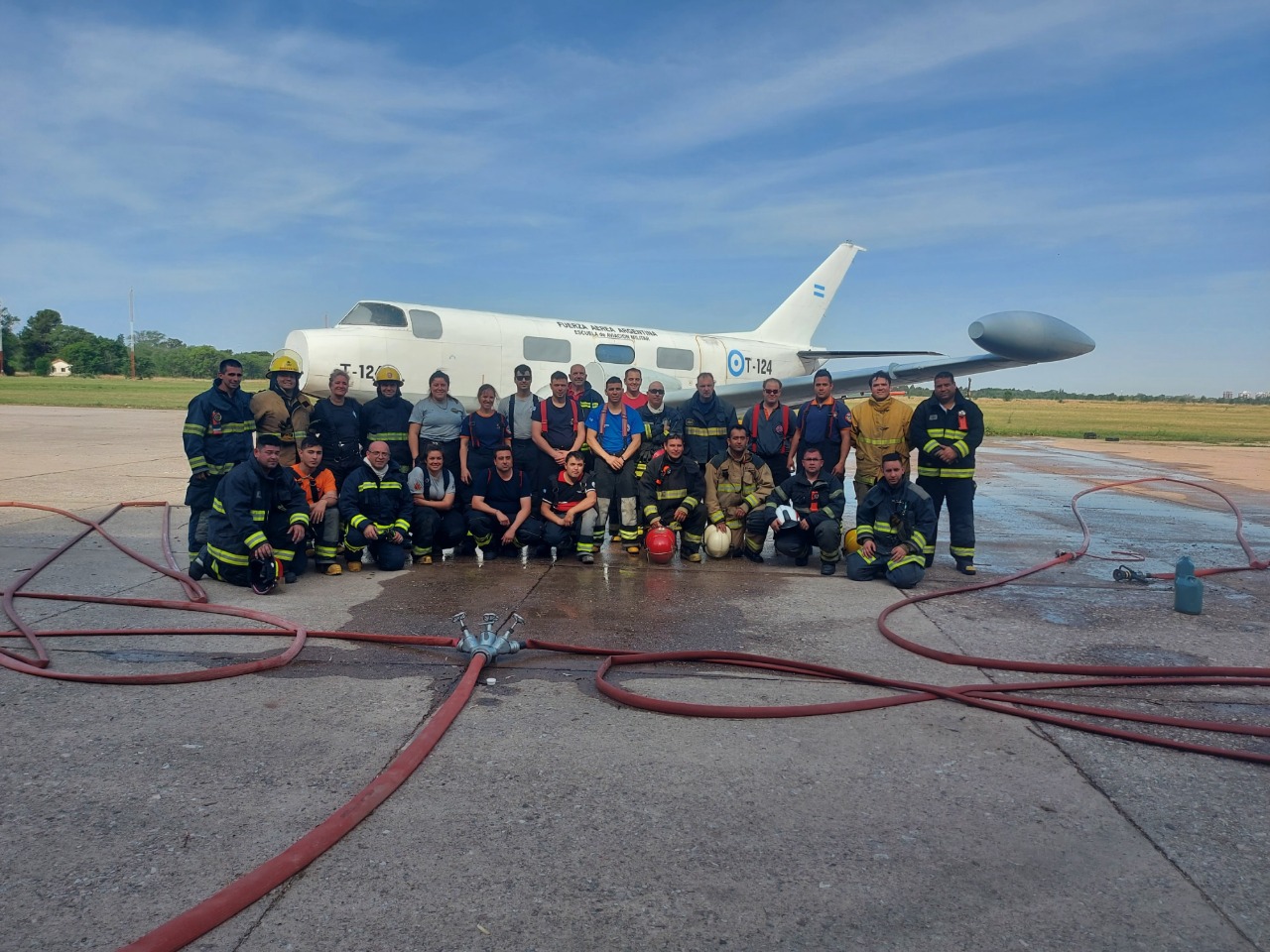 Curso de Salvamento y Extinci�n de Incendios en Aeronaves
