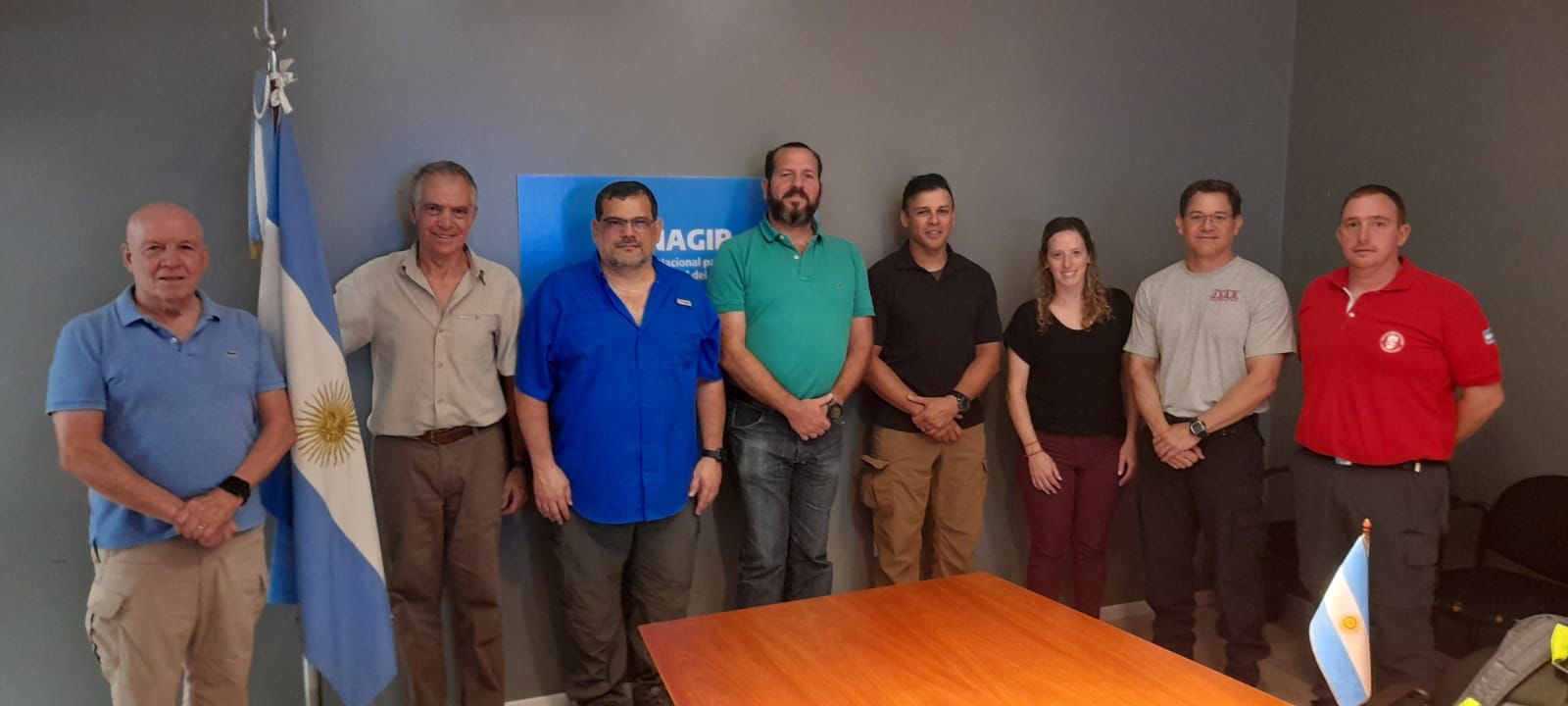 USAR ARG10 en la primer visita del GTA al proceso IRNAP de INSARAG