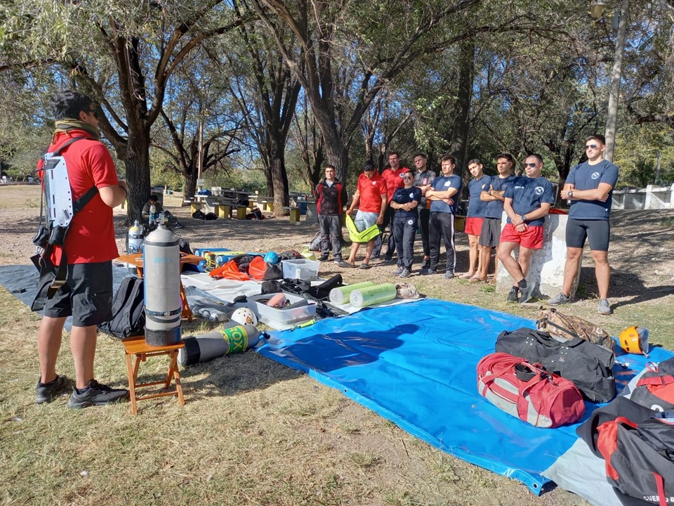 Tercera Pr�ctica en Aguas Abiertas para Buzos de Rescate