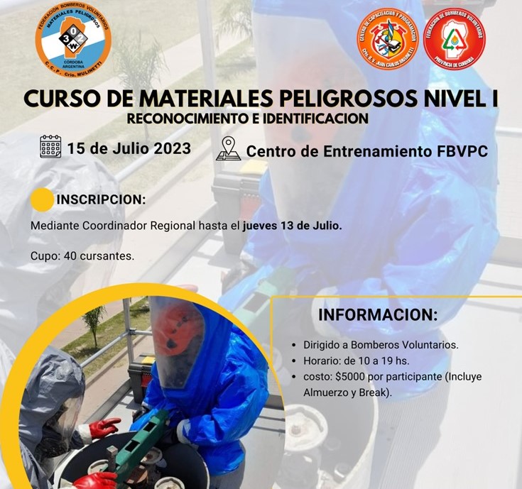 Curso de Materiales Peligrosos Nivel I - Reconocimiento e Identificaci�n