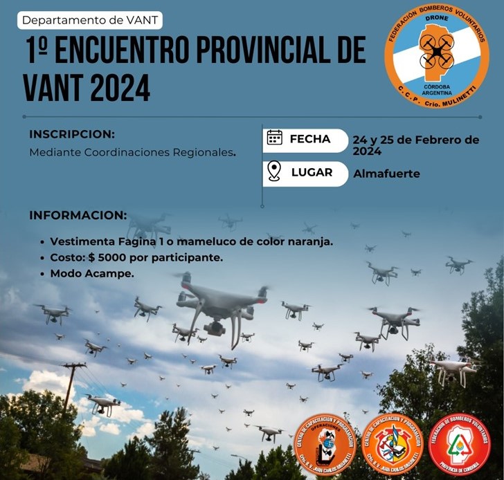 1� Encuentro Provincial 2024 del Departamento VANT