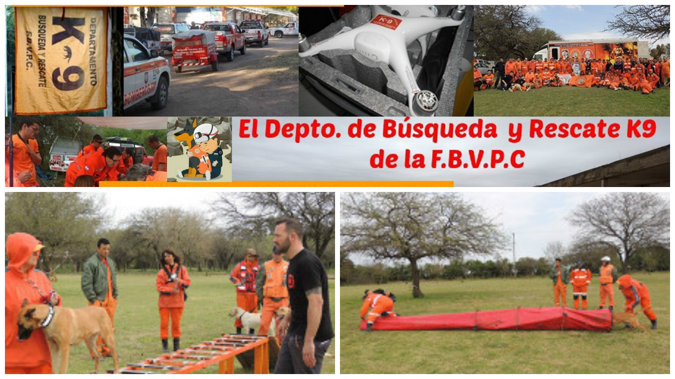 Informe 2016 del Departamento B�squeda y Rescate K9