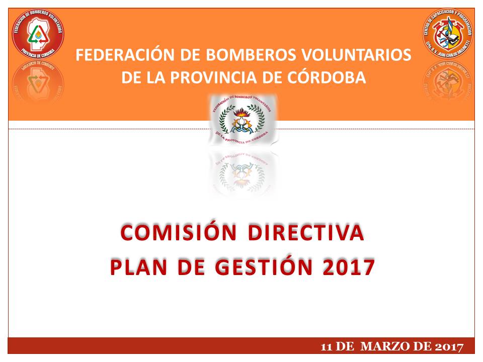 Comisi�n Directiva: Plan de Gesti�n 2017
