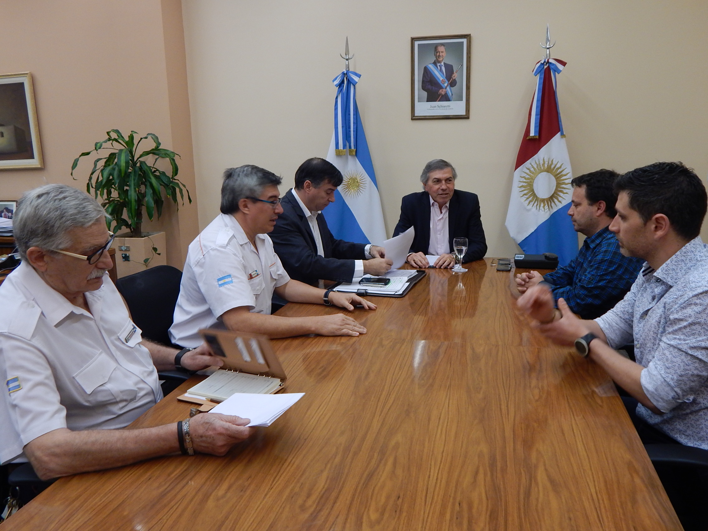 El Ministro felicit� a nuestra Federaci�n por  el Convenio firmado con Pau Costa
