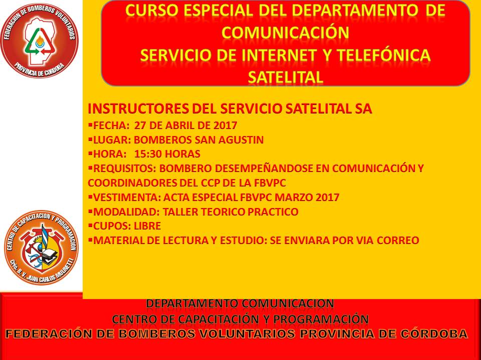 Curso de Instalaci�n de Servicio Satelital de Internet y Telefon�a