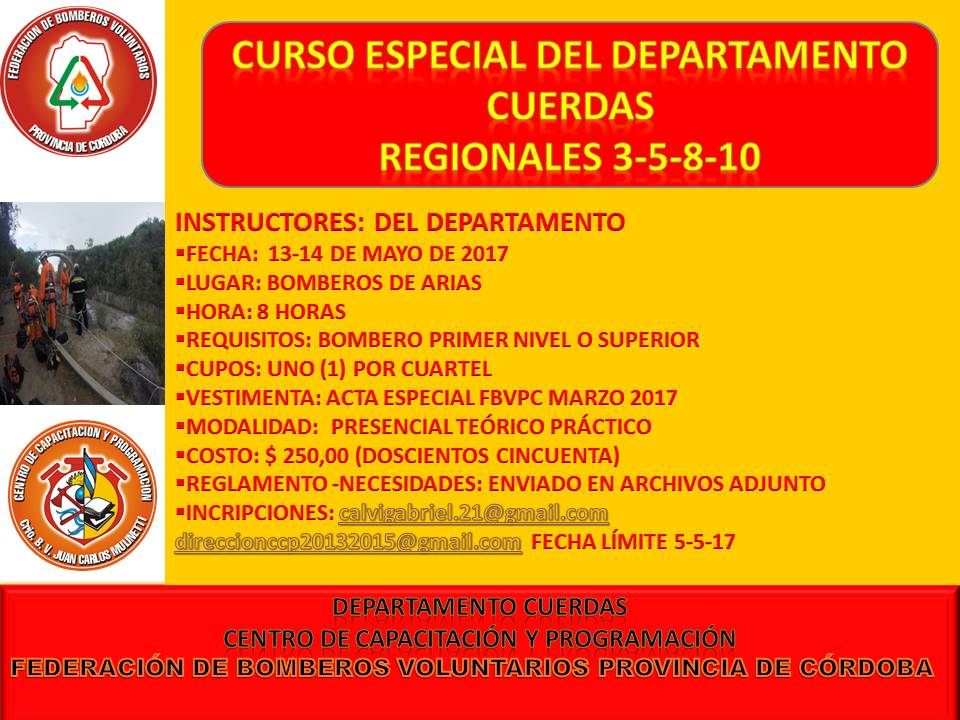 Curso Especial del Departamento Cuerdas