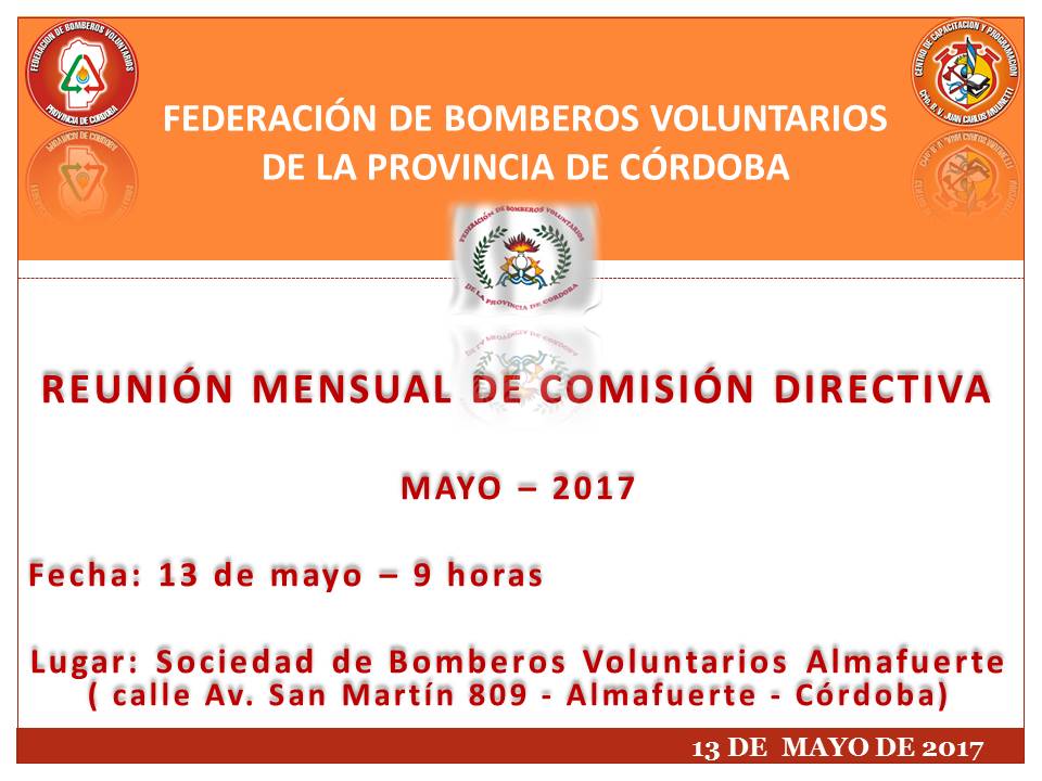 Reuni�n Mensual de Comisi�n Directiva
