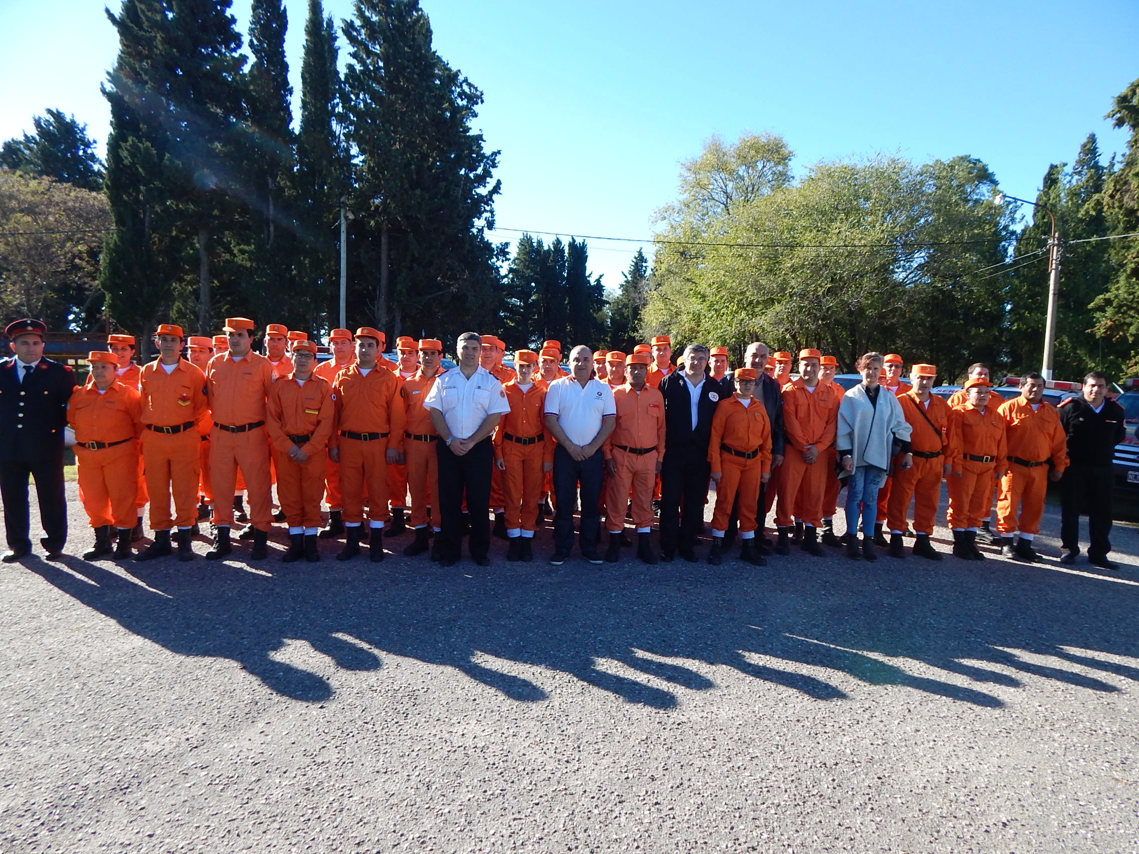 Nuestros Bomberos y Directivos ya cursan el Plan FES