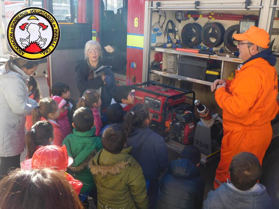 Inriville abri� sus puertas el D�a del Bombero Voluntario