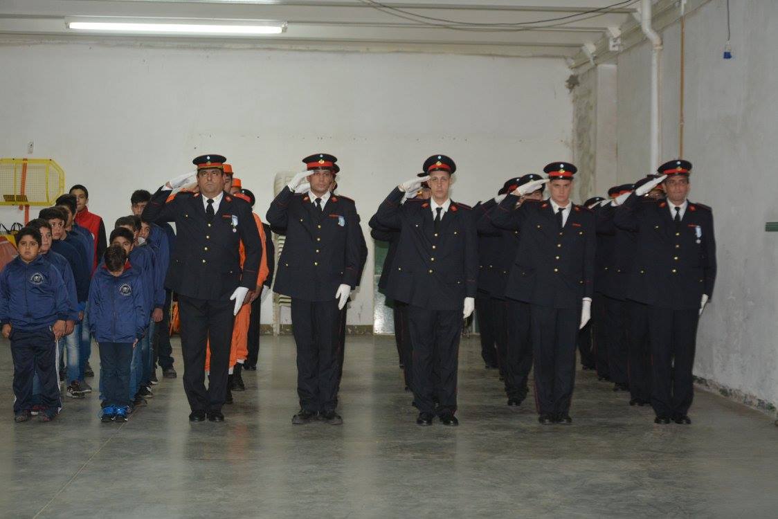 Acto por el D�a del Bombero Voluntario en Los Surgentes